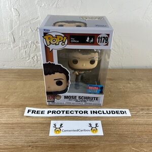 Mose Schrute Funko Pop #1179 NYCC 2021 Shared Exclusive The Office Vaulted MINT
